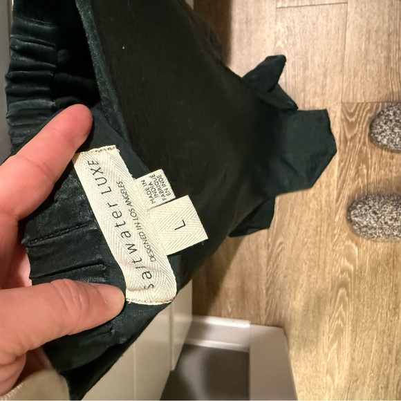 Saltwater LUXE Deep Green Midi Skirt - Picture 8 of 10